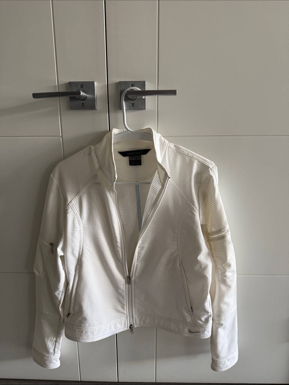 Nike Women's White Bomber Jacket